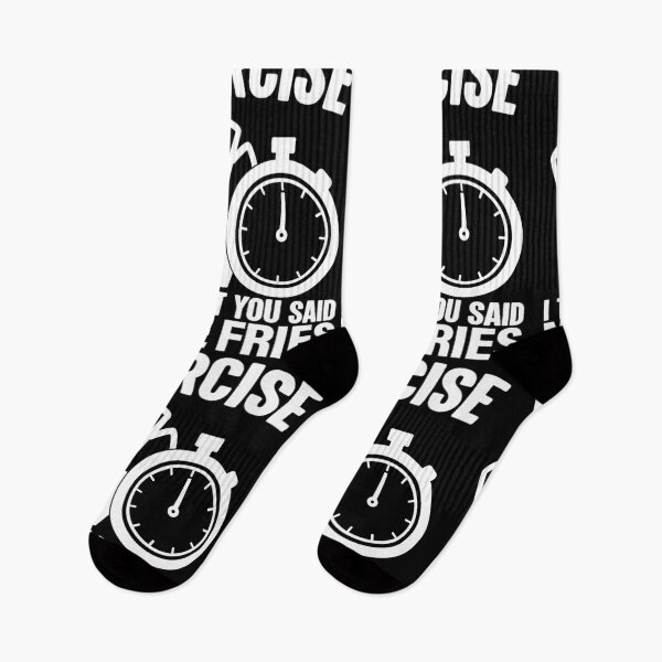 Item preview, Exercise I Thought You Said Extra Fries More Fries Workout designed and sold by GravitiTees.