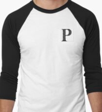 Dragon letter Men's Baseball ¾ T-Shirt