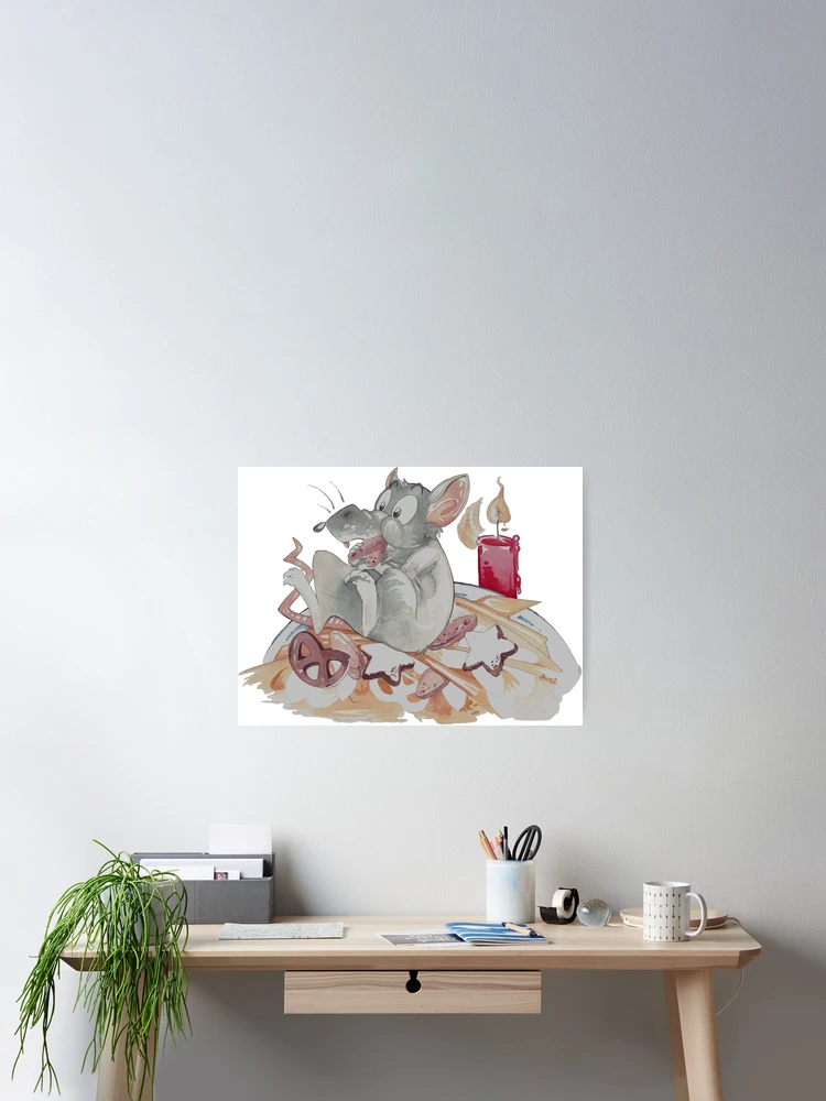 Thumbnail 2 of 3, Poster, Ratfoodz 'Ritty Plate by RatzDesign designed and sold by RatzDesigns.