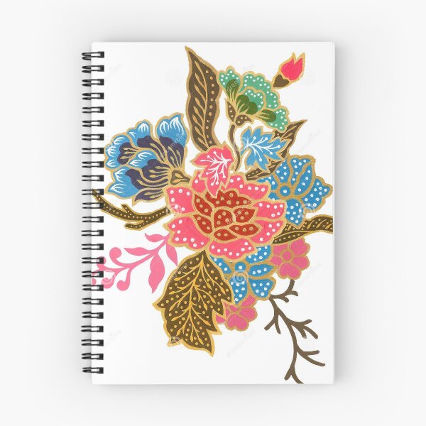 Item preview, The flower batik design designed and sold by zachan57.