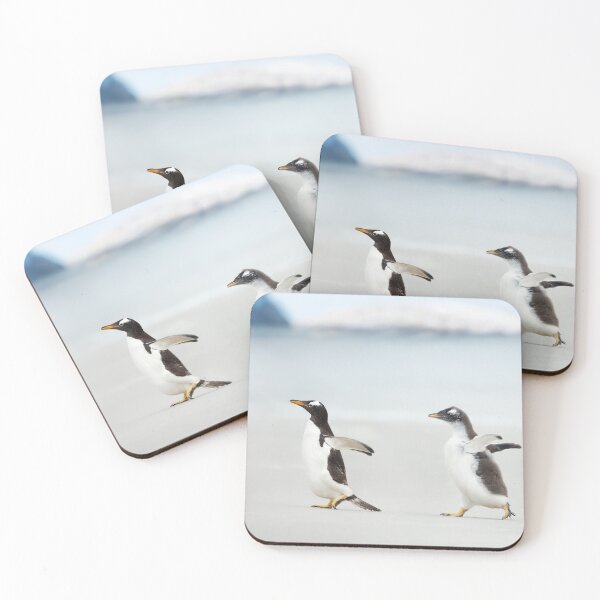 Item preview, Gentoo penguins on the beach designed and sold by dgwildlife.