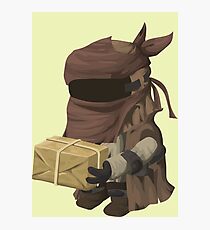 Inhabitant vendor - glitch videogame Photographic Print