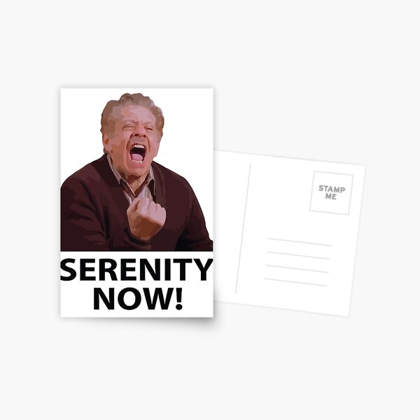 Frank Costanza - Serenity Now Postal