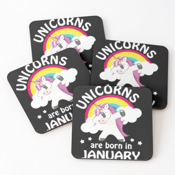 Item preview, Unicorns Are Born In January designed and sold by Ghostach.