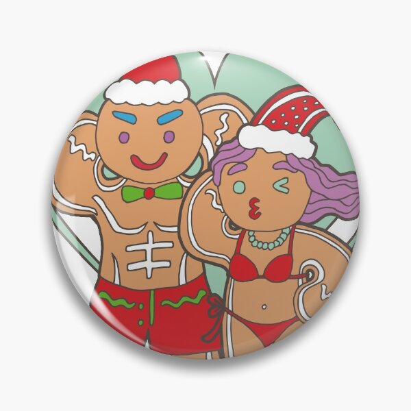 Item preview, Gingerbread Lover- Couple of the Year | White Background | Curious Eyeball designed and sold by CuriousEyeball.