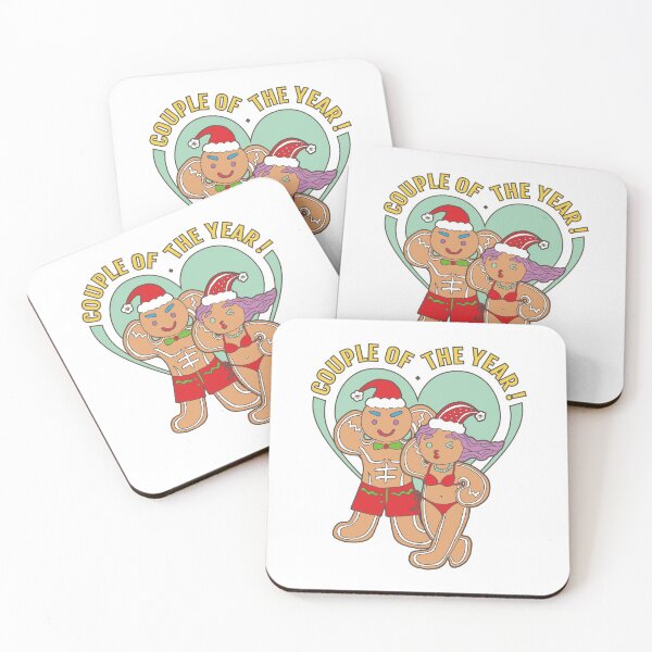 Item preview, Gingerbread Lover- Couple of the Year | White Background | Curious Eyeball designed and sold by CuriousEyeball.