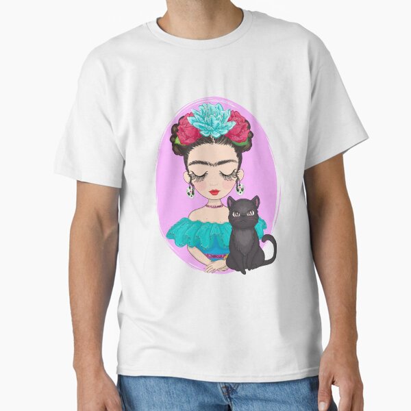 Item preview, Frida with cat designed and sold by tugbacetintas.