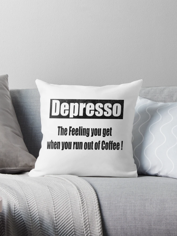 Thumbnail 1 of 4, Pillow, Depression designed and sold by Raeolus.