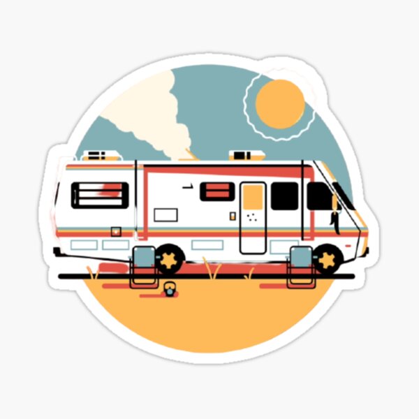 Vista previa del artículo con la obra «Breaking Bad Barco de cristal RV», diseñado y vendido por Jamie6902.