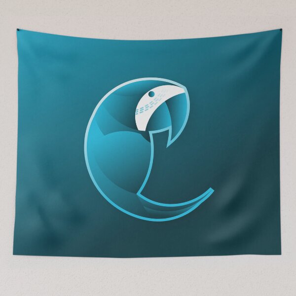 Item preview, Spix's blue macaw (Cyanopsitta spixii) little blue macaw designed and sold by perezism.