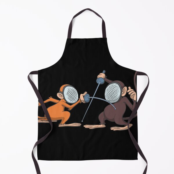 Item preview, Fencing monkeys body hit designed and sold by Monkey Ful.