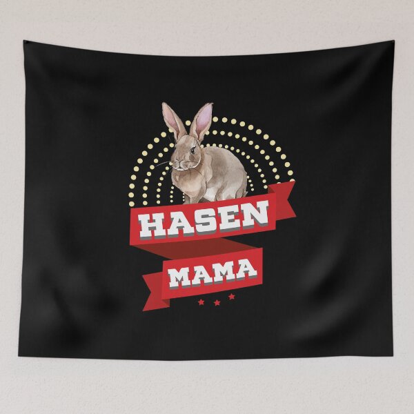 Artikelvorschau, Hasen Mama - Rabbit Haustier Kaninchen Weiß entworfen und verkauft von Ibu83.