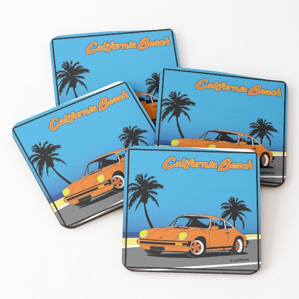 Item preview, California beach designed and sold by AxelWave.