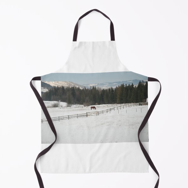 Item preview, Zakopane: Horse Beneath Winter Hills designed and sold by justbmac.