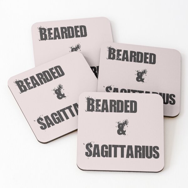 Item preview, Bearded & Sagittarius designed and sold by badassgentleman.