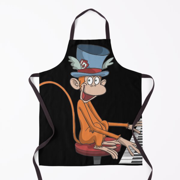Item preview, Funny rock piano player with hat designed and sold by Monkey Ful.