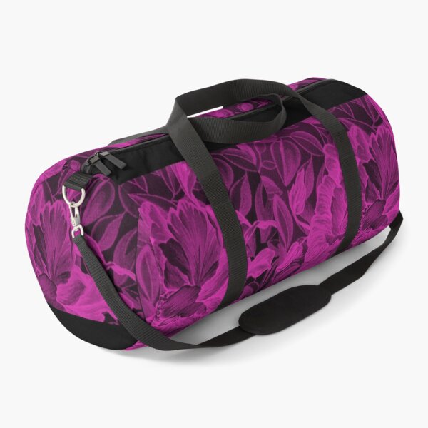 Item preview, Magenta Rose Damask on Black designed and sold by AlteredAtelier.