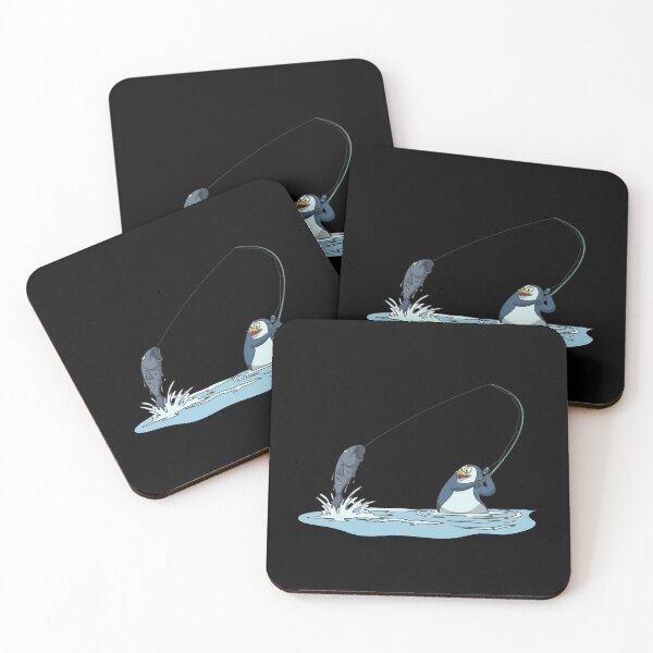 Item preview, Angler penguin fishes fish designed and sold by Monkey Ful.