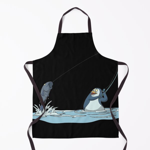Item preview, Angler penguin fishes fish designed and sold by Monkey Ful.