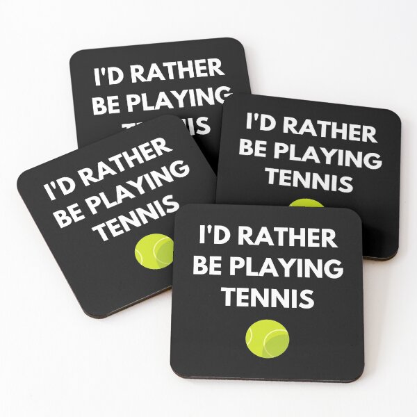 Item preview, I'd rather be playing tennis designed and sold by lolora.