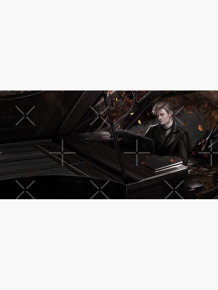 Thumbnail 3 of 3, Sticker, Needle Piano designed and sold by goingnwod.