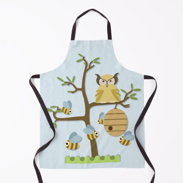 Item preview, Owl & Beehive designed and sold by MarshlandOracle.