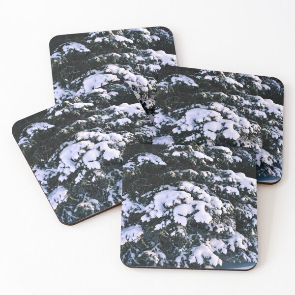 Item preview, Snowy Pine Trees designed and sold by Avila Loomis.