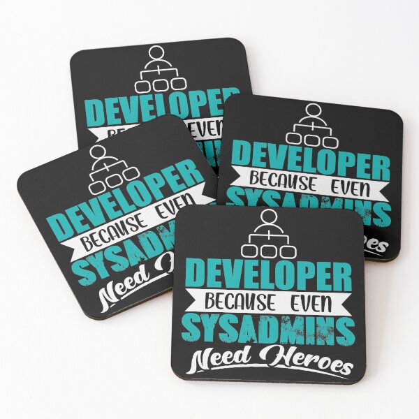Item preview, Developer because even Sysadmins need heroes designed and sold by Grinover.