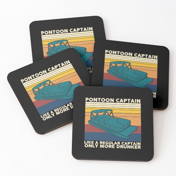 Item preview, Pontoon captain like a regular captain boat Vintage designed and sold by kenishahembree.