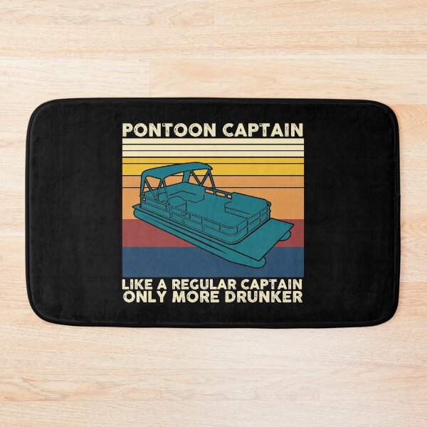 Item preview, Pontoon captain like a regular captain boat Vintage designed and sold by kenishahembree.