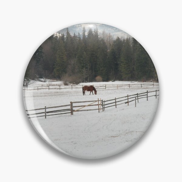 Item preview, Zakopane: Horse Beneath Winter Hills designed and sold by justbmac.