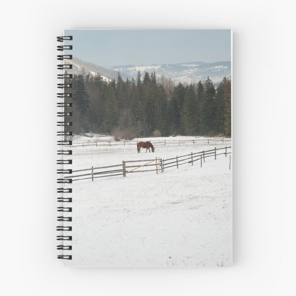 Item preview, Zakopane: Horse Beneath Winter Hills designed and sold by justbmac.