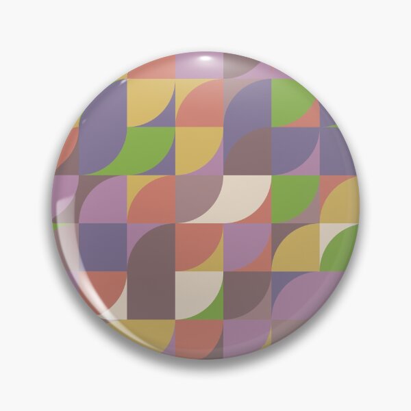 Artikelvorschau, Abstract geometric pattern in analogous greenery color palette entworfen und verkauft von acidmit.