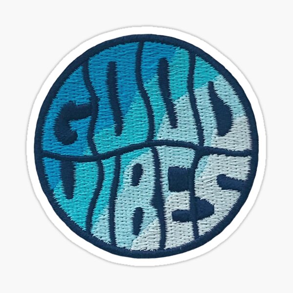 Vibes Patch Sticker