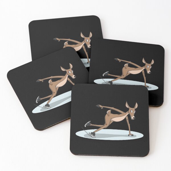 Item preview, Speed Skating deer designed and sold by Monkey Ful.