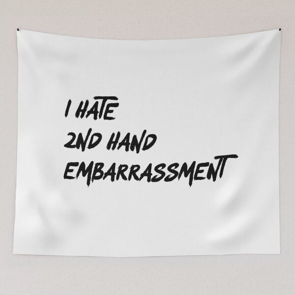 Item preview, I Hate 2nd Hand Embarrassment designed and sold by NECHSTORE.
