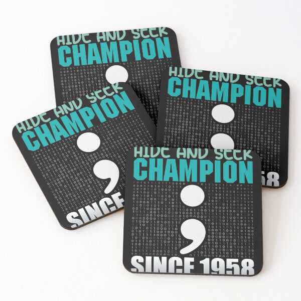 Item preview, Hide and seek champion since 1958 scripting designed and sold by Grinover.