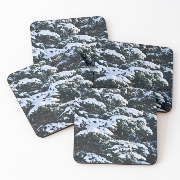 Item preview, Snowy Winter Pine Trees  designed and sold by Avila Loomis.