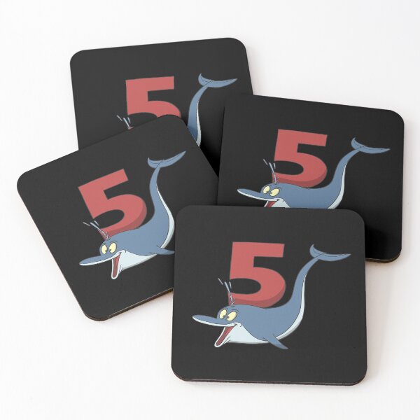 Item preview, Dolphin children's 5th birthday designed and sold by Monkey Ful.