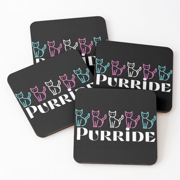 Item preview, Purride Cats Trans Pride Cats designed and sold by MickTilio.