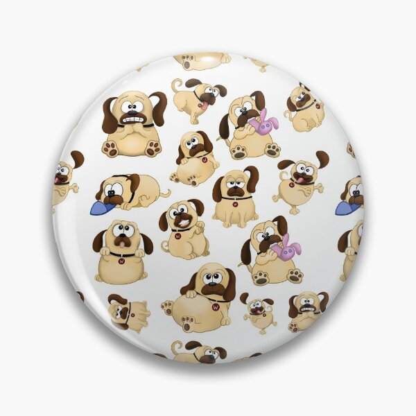 Item preview, Life of a Pug designed and sold by RitaLaiArt.