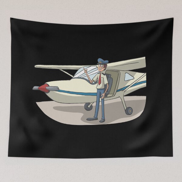 Item preview, Airplane pilot designed and sold by Monkey Ful.