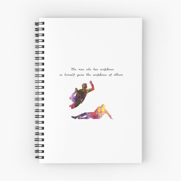 Item preview, The Man Who Has Confidence In  Quote Art Design I designed and sold by vividpixelusa.