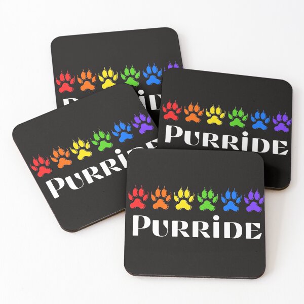 Item preview, Purride Cats Pride Rainbow Cats Paw designed and sold by MickTilio.