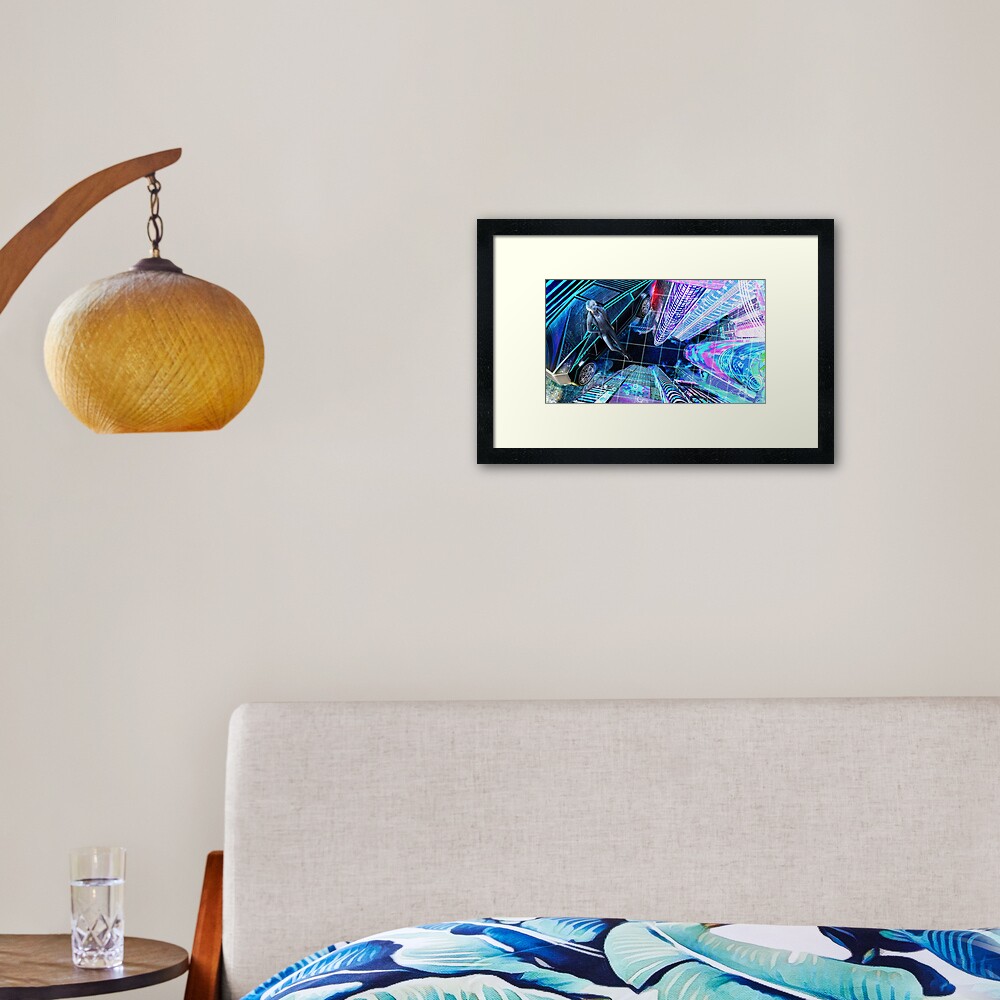 Item preview, Framed Art Print designed and sold by goingnwod.