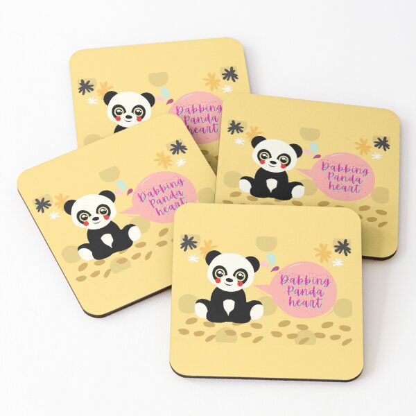 Item preview, Dabbing Panda heart designed and sold by dalypdesign.