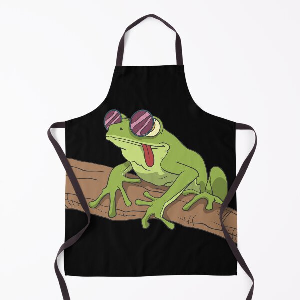 Item preview, Frog with sunglasses on a branch designed and sold by Monkey Ful.