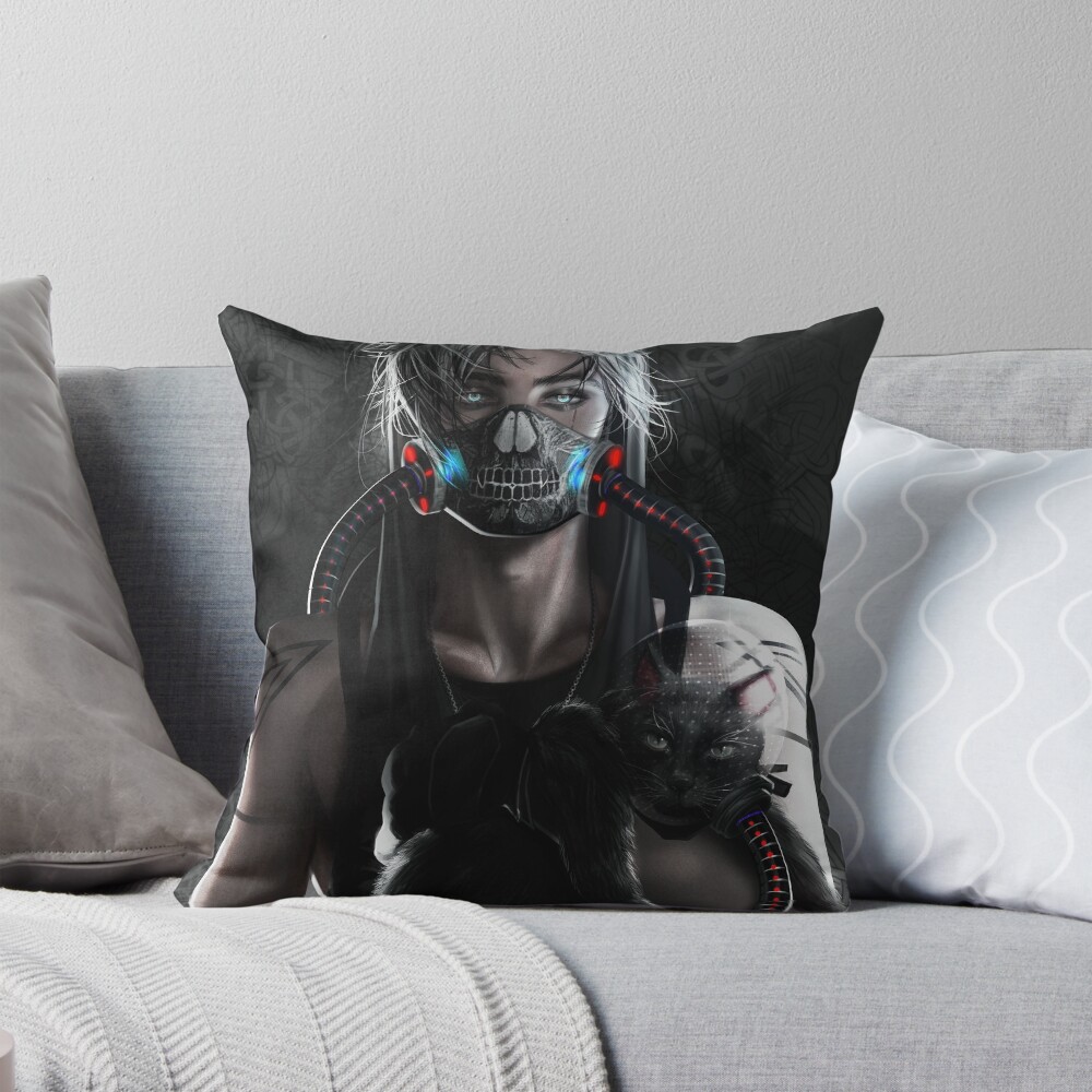 Item preview, Throw Pillow designed and sold by goingnwod.