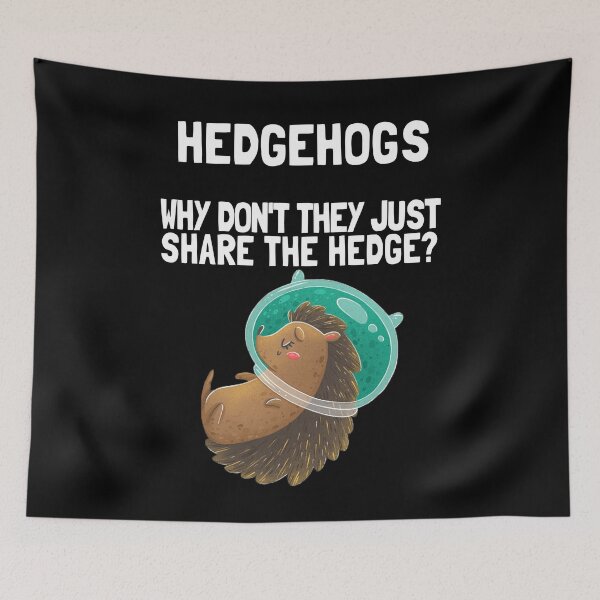 Item preview, Hedgehogs Can't Share  designed and sold by Fordepp.