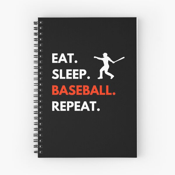 Item preview, Eat Sleep Baseball Repeat designed and sold by lolora.